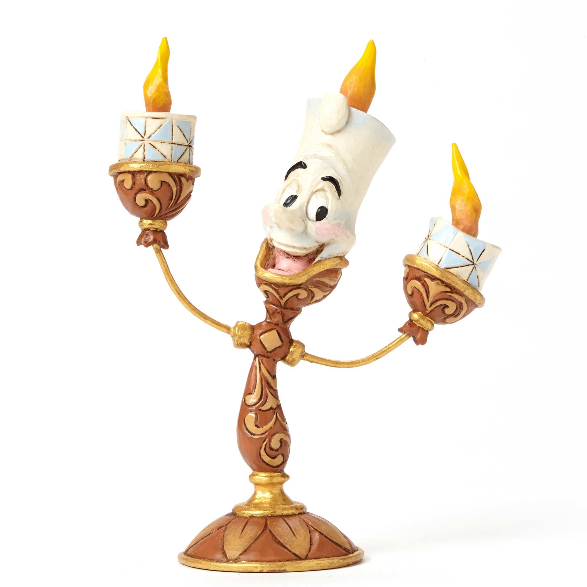 Disney Traditions Beauty & The Beast Lumiere Jim Shore Figurine